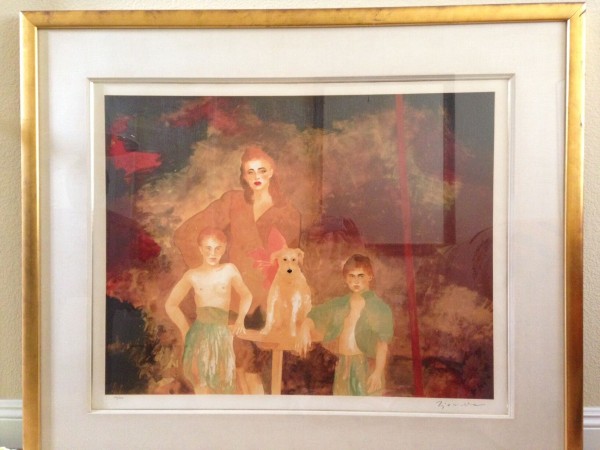 "The Magician" Framed Serigraph by Joanna Zjawinska