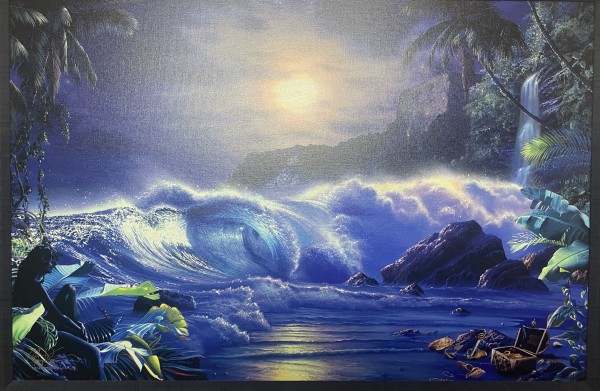 "The Great Answer" AP Lassengraph with 5 Diamonds by Christian Riese Lassen