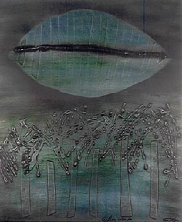 "Aeolion Winds" Original Mixed Media/Aluminum by Sica        