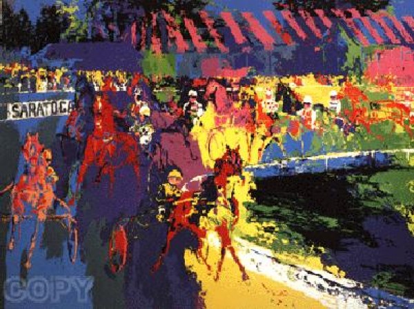 "Saratoga" Serigraph by LeRoy Neiman