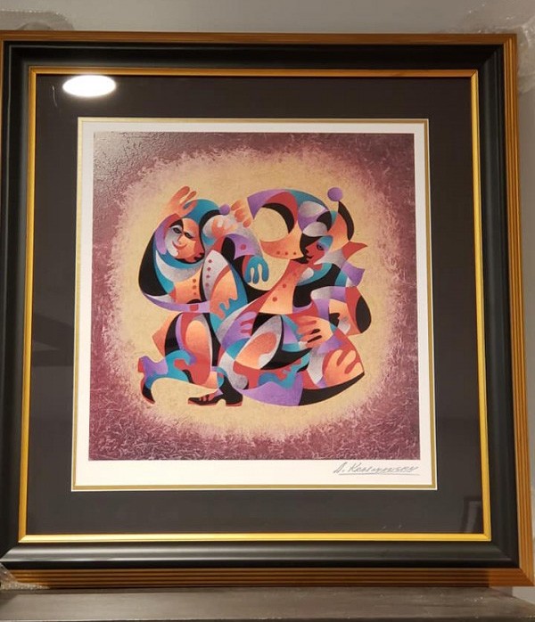 Poetry in Motion Serigraph on Archival Paper by Anatole Krasnyansky