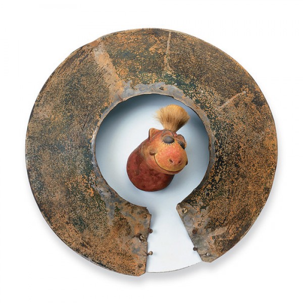 "Tufted Gustard" Hand Painted Cast Resin Sculpture by Dr. Seuss