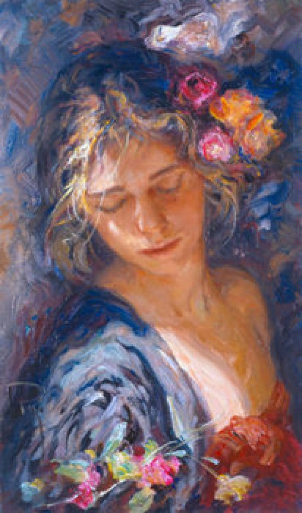 "Luces y Sombras" Hand-Pulled Serigraph by Royo