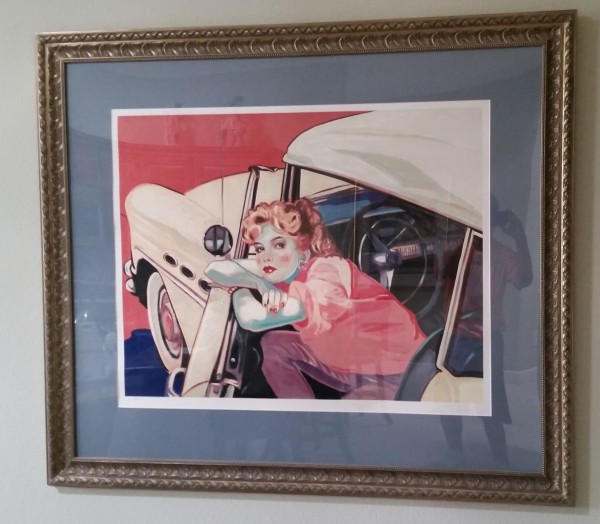 "Built Like A Buick" Serigraph by Colleen Ross