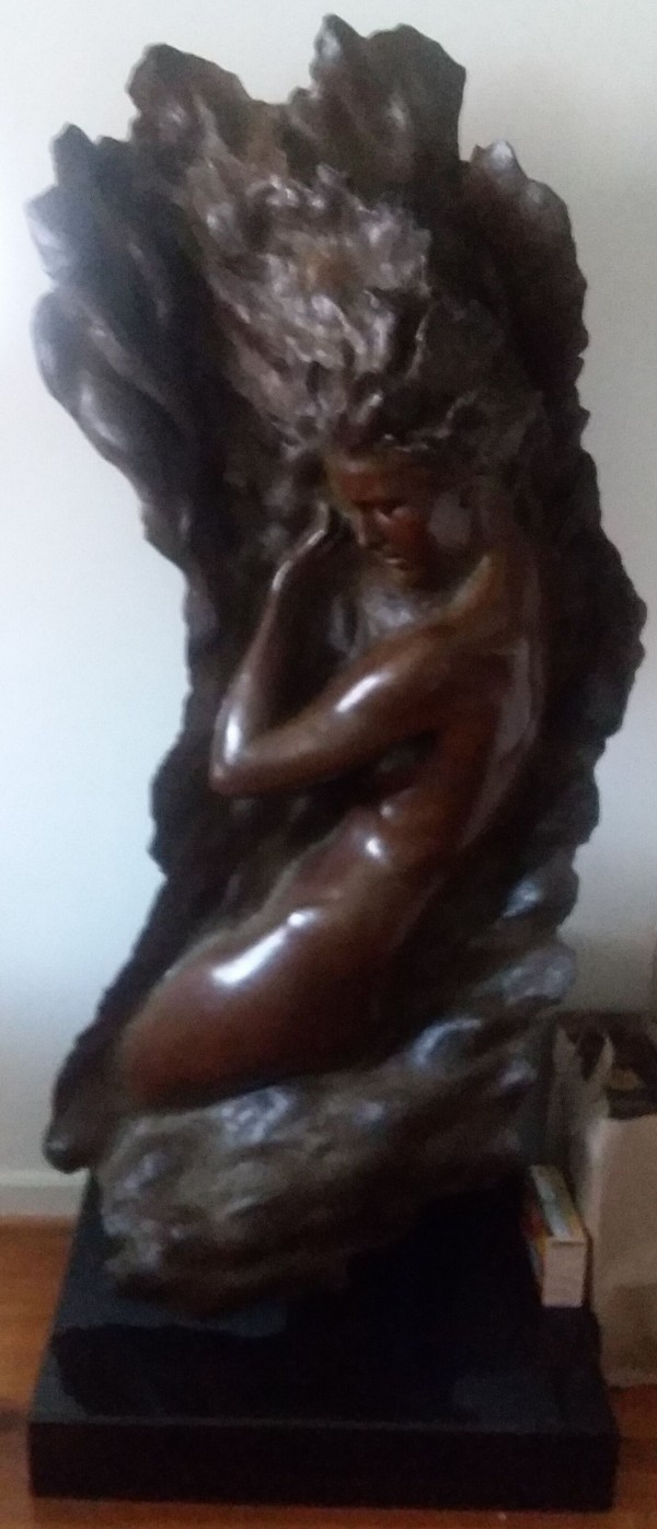 Ex Nihilo Figure #6, Full Scale Bronze Sculpture by Frederick Hart