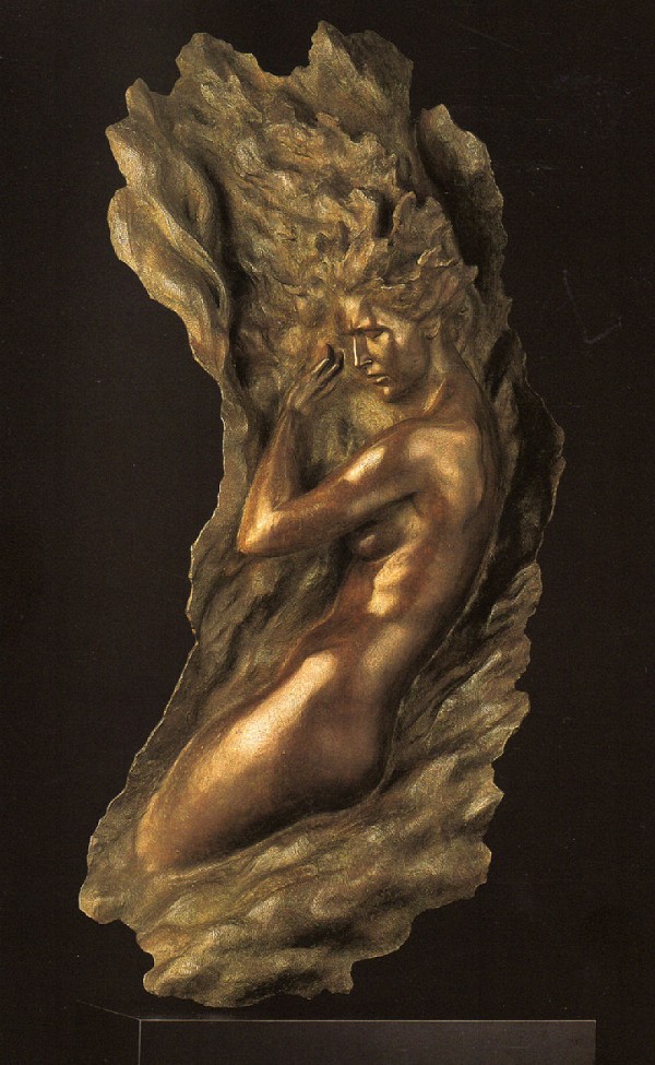 Ex Nihilo Figure #6, Full Scale Bronze Sculpture by Frederick Hart