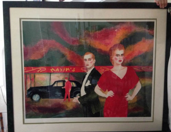 "Maxims" Framed Serigraph by Joanna Zjawinska