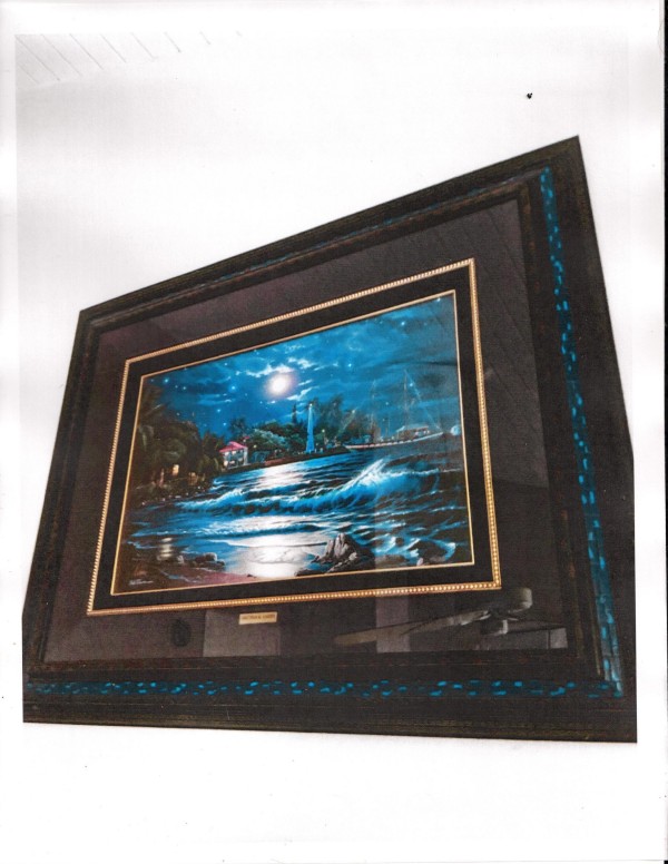 "Lahaina Starlight" Framed Artagraph by Christian Riese Lassen