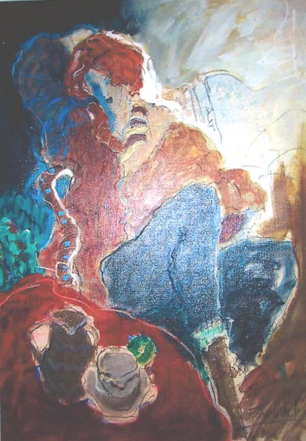 "Chantal" Original Oil/Canvas by Roy Fairchild