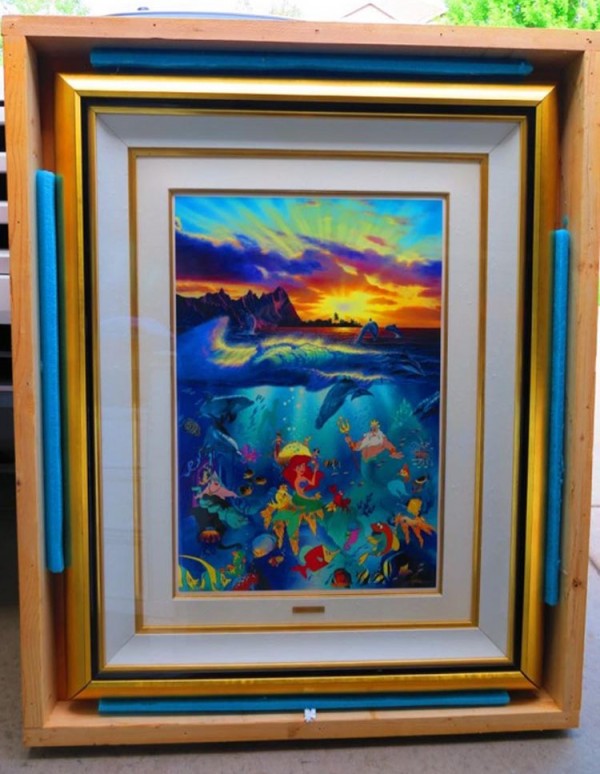 Under the Sea Artagraph on paper by Christian Riese Lassen