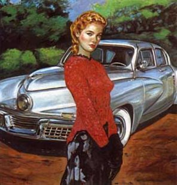 "Very Nice Lines" Serigraph by Colleen Ross