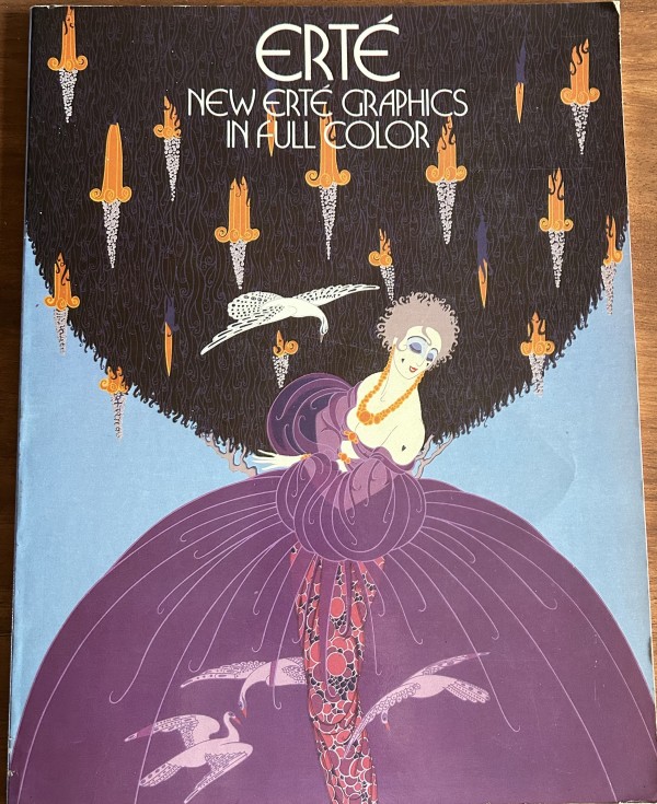 "New Erte Graphics in Full Color" Paperback for sale