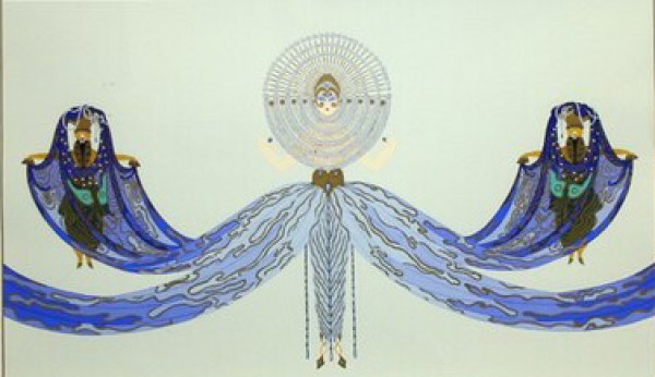 "Mediterranee" Serigraph on Paper by Erte