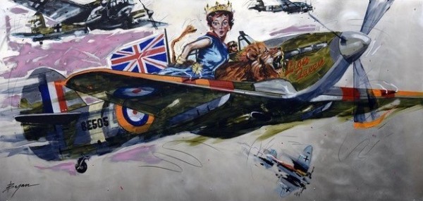 "Lion Queen" Giclee on Paper, Canvas or Aluminum by Mikchael Bryan