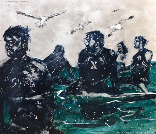 "Next Set" Limited Edition Giclee by Michael Bryan