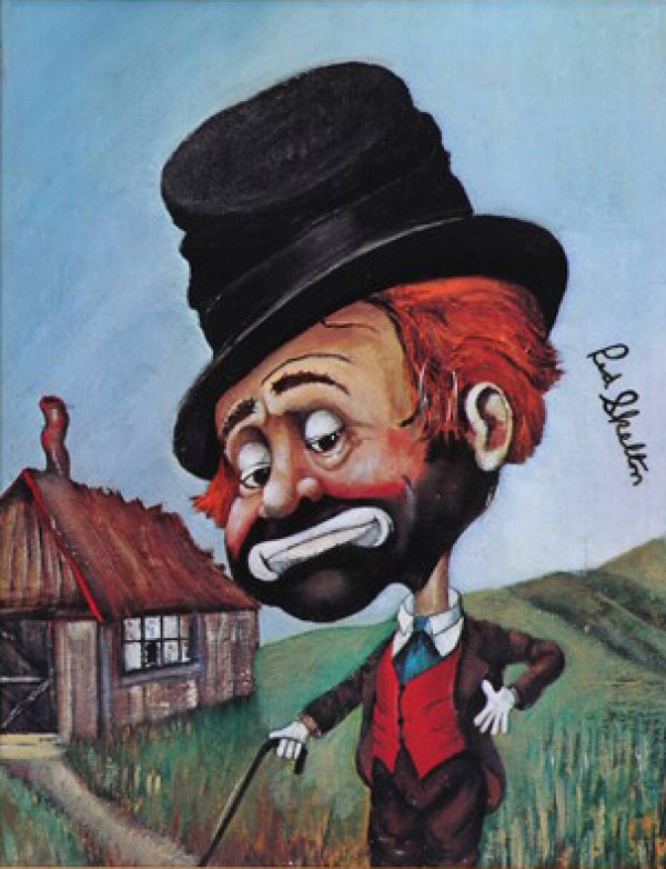 "Freddie's Shack" Serigraph by Red Skelton