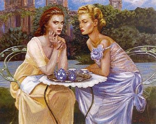 "Moments Hand-Embellished Serigraph by Colleen Ross