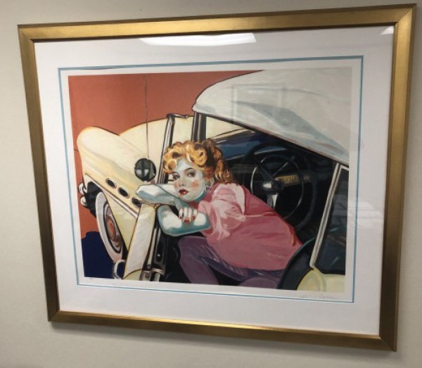 "Built Like a Buick" Serigraph by Colleen Ross