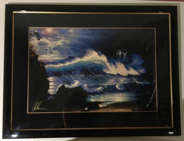 "Cliffs of Kapalua" AP Serigraph by Christian Riese Lassen