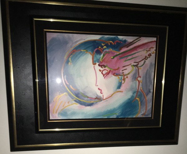 I Love the World Limited Edition Serigraph by Peter Max