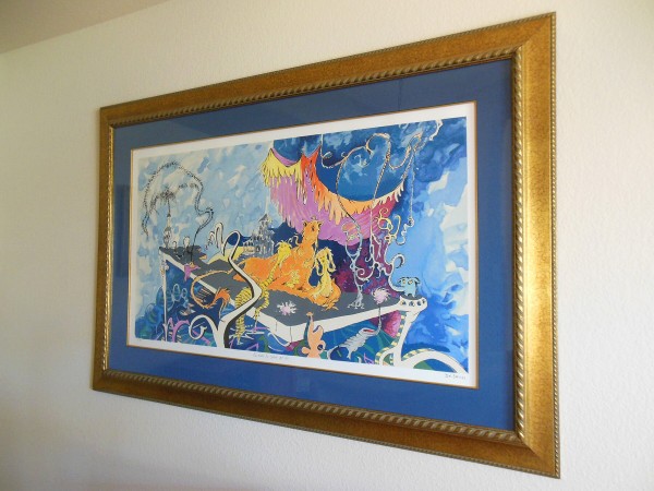 "Relaxed in Spite of It" Serigraph by Dr. Seuss