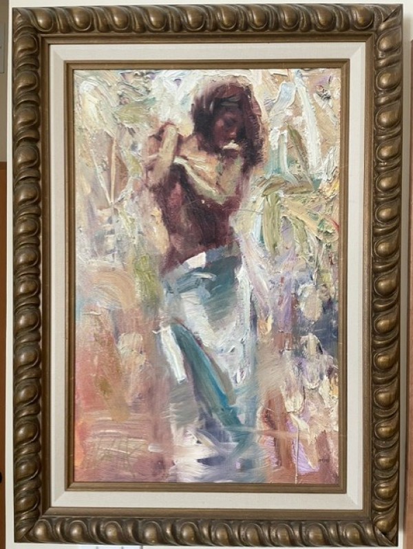 "Transition" Limited Edition Enhanced Serigraph on Canvas by Henry Asencio
