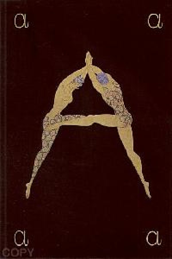 "Letter A" Serigraph/Lithograph by Erte