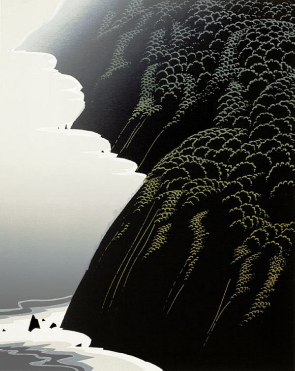 "Californa Coast by Eyvind Earle"