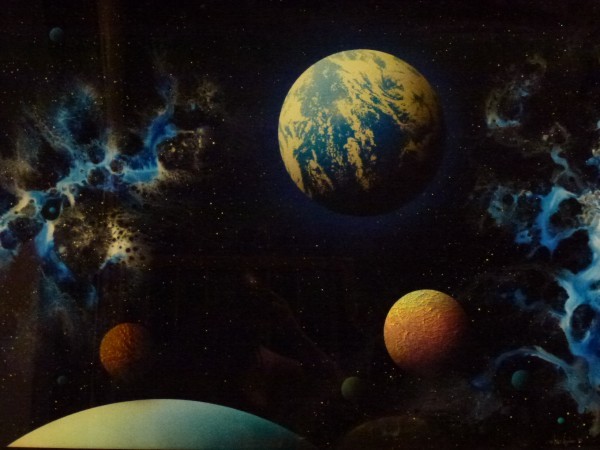 “Earth Journey” original unique by Dave Archer