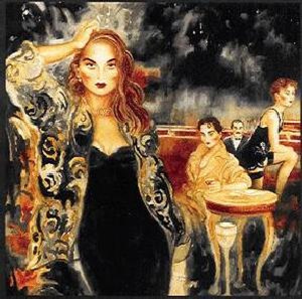 "Should I Surrender?" Serigraph by Joanna Zjawinska