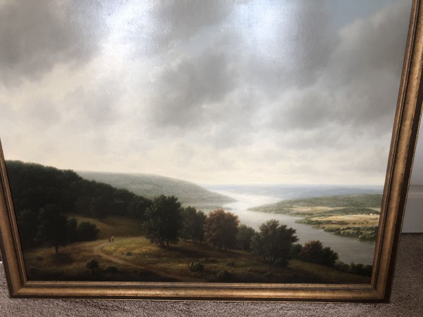 "The River" Original Oil on Canvas by Thomas Locker