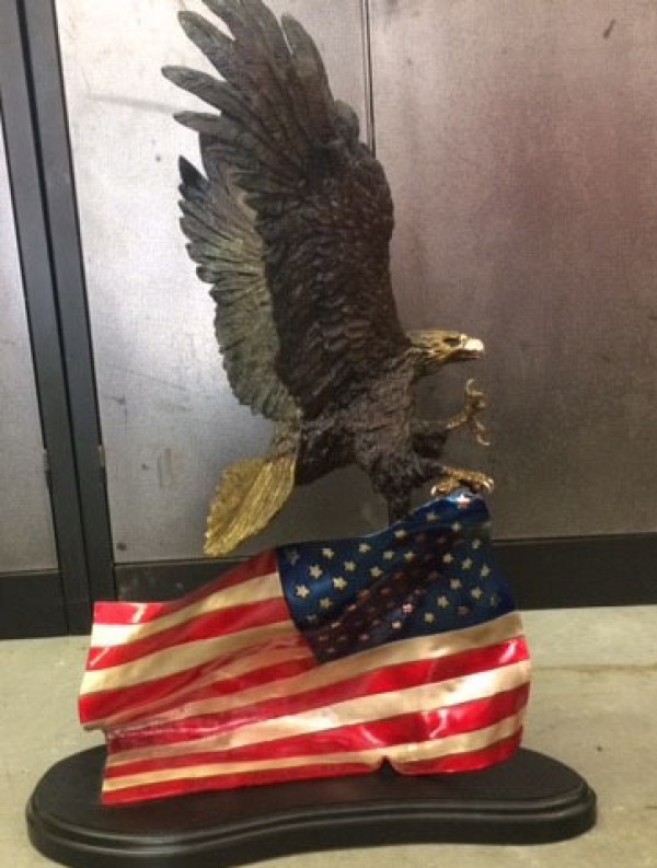 "Spirit of America" Bronze Sculpture by Laran Ghiglieri