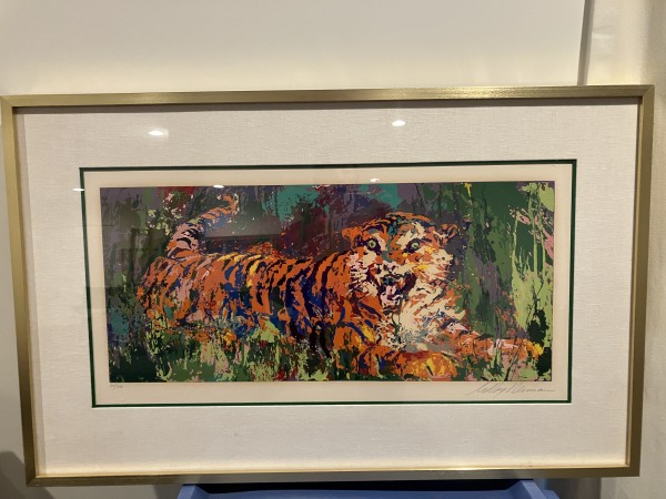 Young Tiger serigraph by LeRoy Neiman