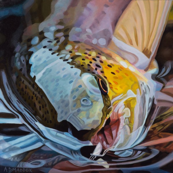 "Green River Series 6" Giclee on Canvas by AD Maddox