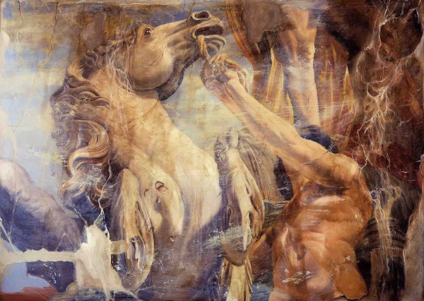 "Equestris" Giclee on Canvas by Tomasz Rut