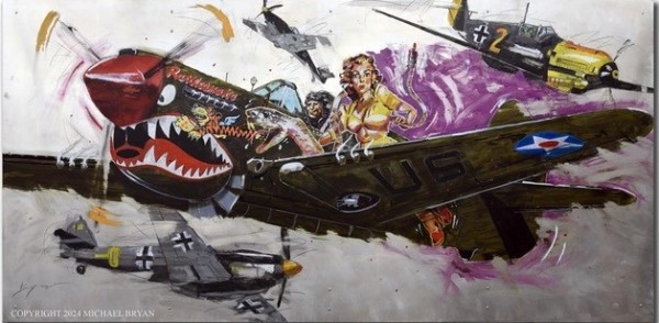 "Rattle! Rattle!" Limited Edition Giclee on Paper, Canvas or Aluminum