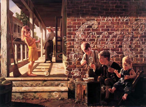 "Fascination" Limited Edition Giclee on Canvas by Bob Byerley