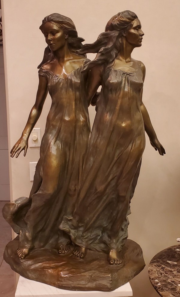 "Sisters" Bronze Sculpture by Frederick Hart