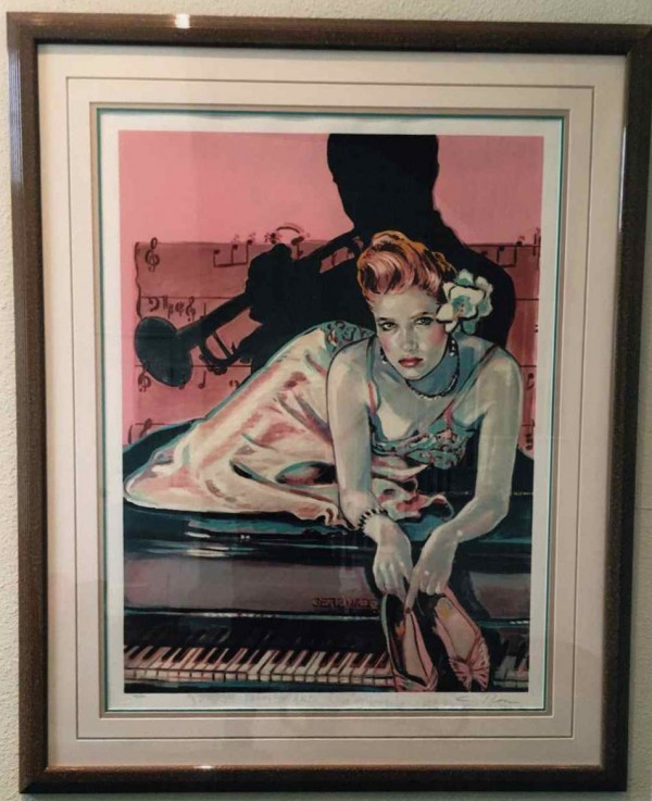 "Just For You" Serigraph by Colleen Ross