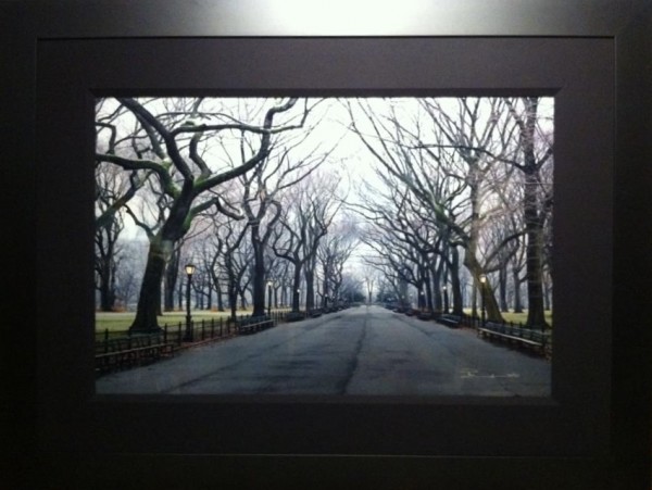 "Sunday 5:47AM" Acrylic face-mounted photographic print on high-gloss, metallic (silver halide) paper, presented in the original Peter Lik gallery matte black frame.