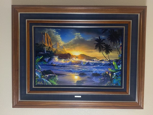 "Beyond Hana's Gate" AP Lassengraph with 5 Diamonds by Christian Riese Lassen