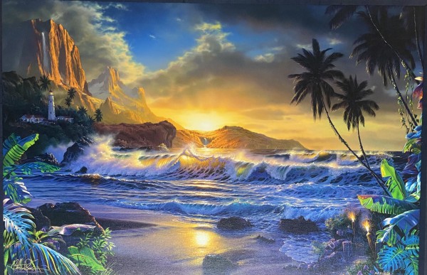 "Beyond Hana's Gate" AP Lassengraph with 5 Diamonds by Christian Riese Lassen