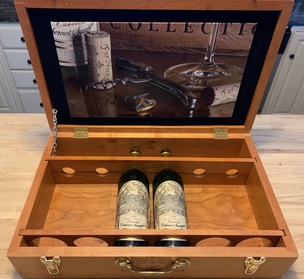 The Collection Giclee on Canvas Wine Art by Thomas Arvid