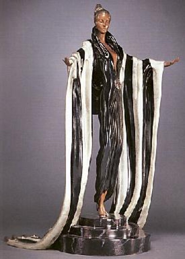 "Monaco" Bronze Sculpture by Erte