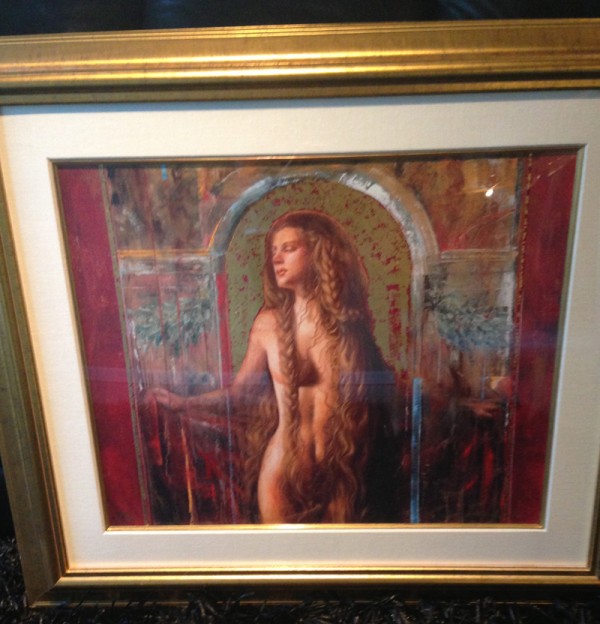 "Aegaeus" Framed Giclee/Canvas by Tomasz Rut