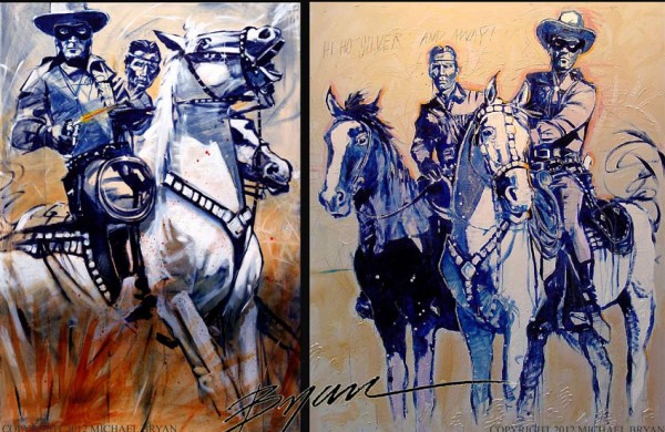 "Swift Justice" & "Hi Ho Silver" Giclees/Paper by Michael Bryan