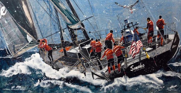 "Smoke On The Water" Giclee on Paper, Canvas or Aluminum by Michael Bryan