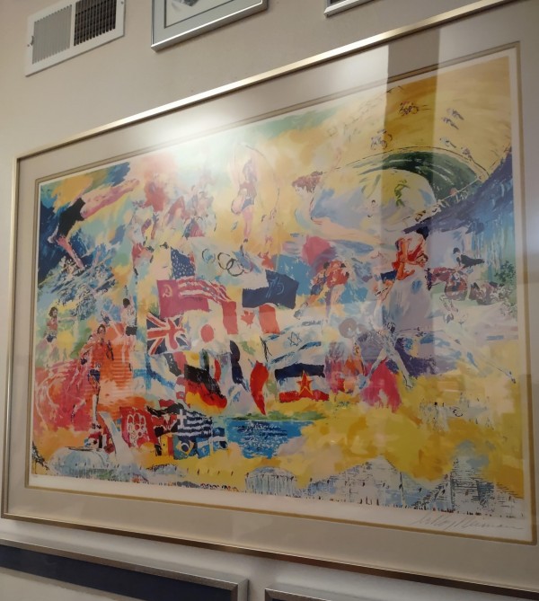 "Montreal 76" Serigraph by LeRoy Neiman