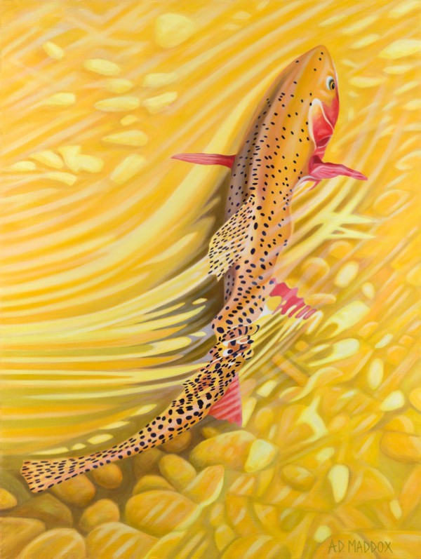 "Strawberry Cutty III" Giclee on Canvas by AD Maddox