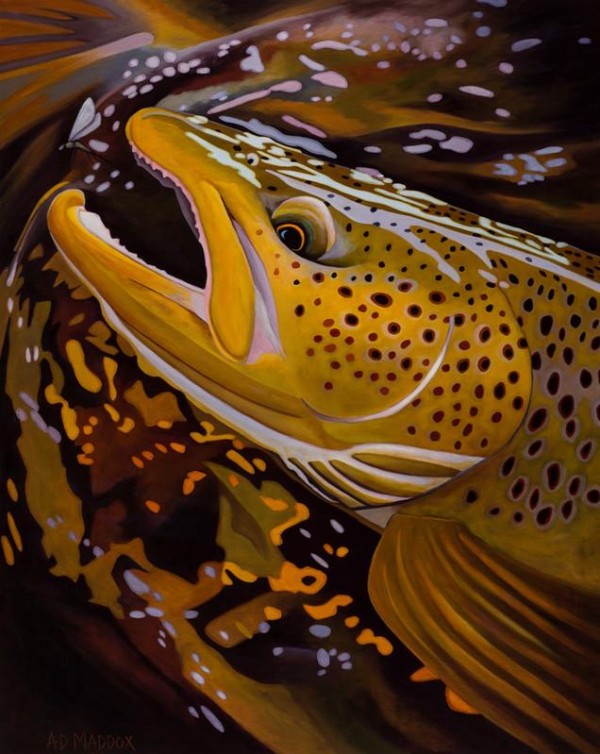 "Rise Series #8" Limited Edition Giclee on Paper by AD Maddox
